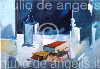 Libri - acrilico 50x70